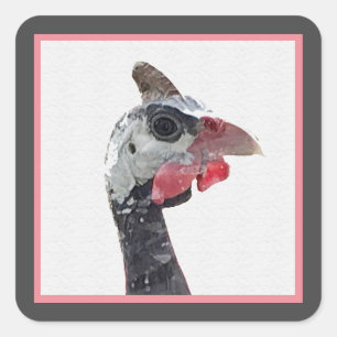 Pegatina Cuadrada Charlie