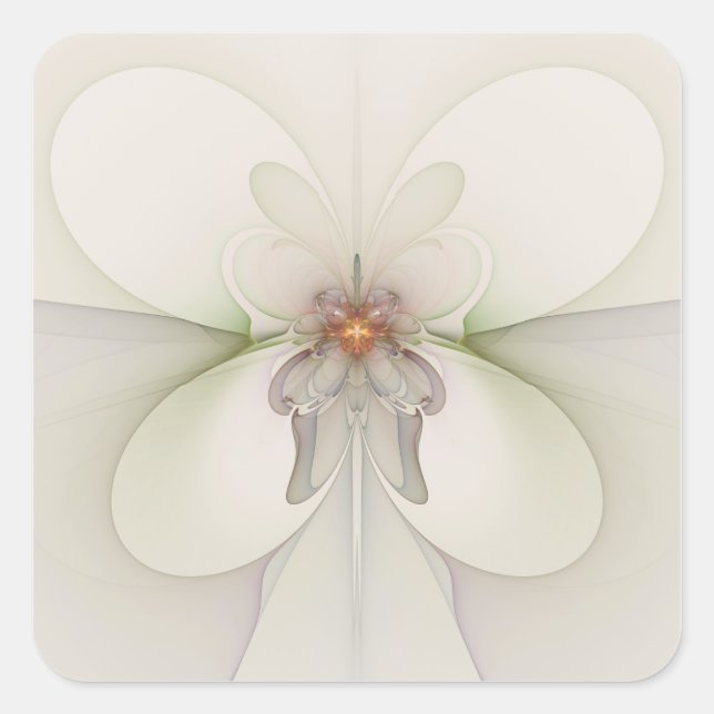 Pegatina Cuadrada Charlotte (Anverso)