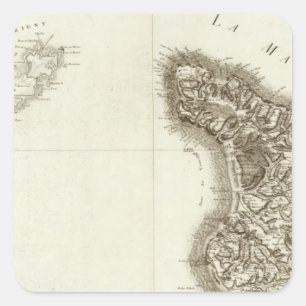 Pegatina Cuadrada Cherbourg