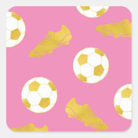 Chica rosado de bolas elegante de oro