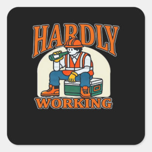 Pegatina Cuadrada Chicas mujeres adolescentes con esqueleto óseo de 