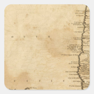 Pegatina Cuadrada Chili