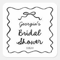 Chimenea Dibujada a Mano Arco Despedida de Soltera