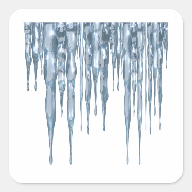 Pegatina Cuadrada Ciclos (Anverso)