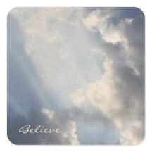 Cielo azul inspirador