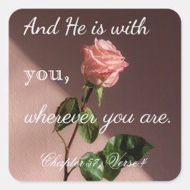 Pegatina Cuadrada citas