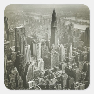 Pegatina Cuadrada Ciudad de Nueva York