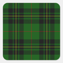 Pegatina Cuadrada Clan Forbes Tartan