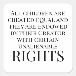 Pegatina Cuadrada Clase educadora de Texas