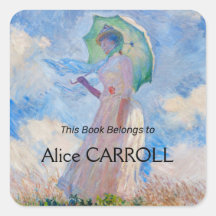 Claude Monet - Mujer con Parasol a la izquierda