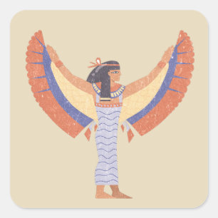 Pegatina Cuadrada Cleopatra.