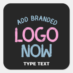 PEGATINA CUADRADA CLIENTE SENCILLO Y CONTEMPORÁNEO LIMPIO DE MODA NE