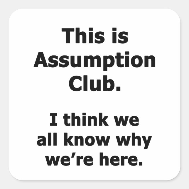 Pegatina Cuadrada Club de Asunción (Anverso)