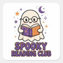 Club de lectura espeluznante fantasma lindo leyend