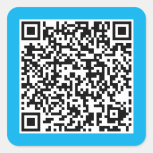 Pegatina Cuadrada Código QR