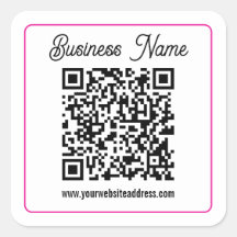 Código QR escaneable con letra cursiva manuscrita