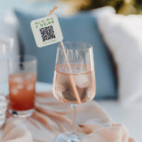 Código QR Retro Moderno Vintage Amarillo para Desp