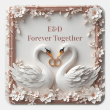 🕊️ Colección de Boda con Marco Floral de Corazón