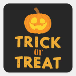 Pegatina Cuadrada ¡Colección de fiestas de Halloween!