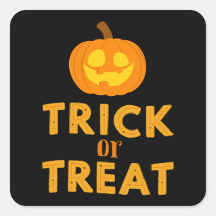 Pegatina Cuadrada ¡Colección de fiestas de Halloween!