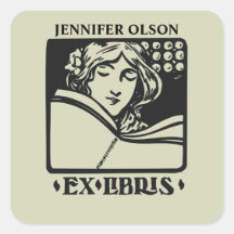 Colección de libros de deco de letterpress vintage