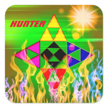 Colección de niños de Triangles Galore - Pegatina/