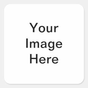 Pegatina Cuadrada Collar de caracteres