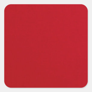 Pegatina Cuadrada Color rojo claro