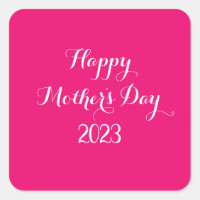 Colorido color Personalizado blanco rosado del Día