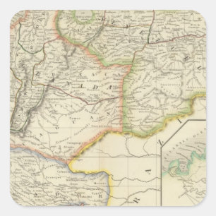 Pegatina Cuadrada Columbia