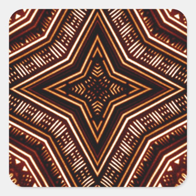 Pegatina Cuadrada Compasión Amor_ (Anverso)