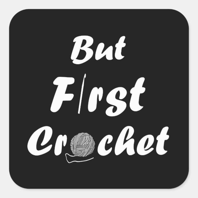 Pegatina Cuadrada Cómplice gracioso diciendo citas de punto (Anverso)