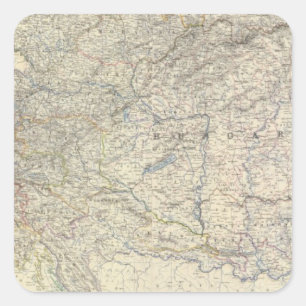 Pegatina Cuadrada Compuesto de Austria