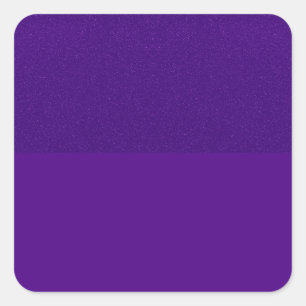 Pegatina cuadrada con brillo morado – Personalizab