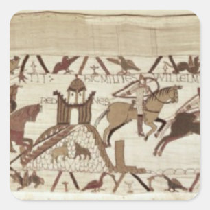 Pegatina Cuadrada Conan huye de Dol