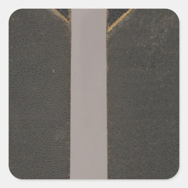 Pegatina Cuadrada Condado de Westchester, Nueva York (Anverso)