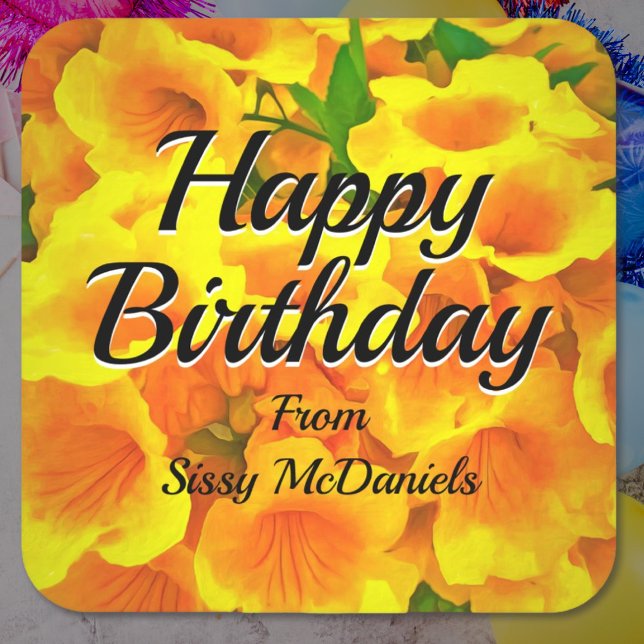 Pegatina Cuadrada Copa de Oro (Subido por el creador)