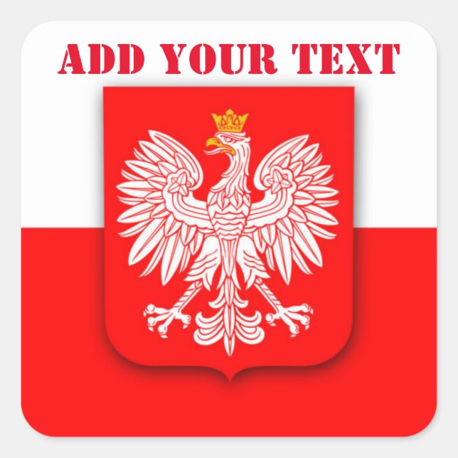 Pegatina Cuadrada Copa Mundial de Fútbol 2022 (Anverso)