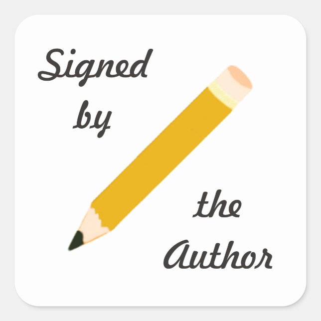 Pegatina Cuadrada Copia firmada - Pegatinas cuadrados (#54) (Anverso)