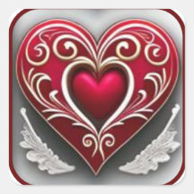Corazón con fondo gris suave (4)