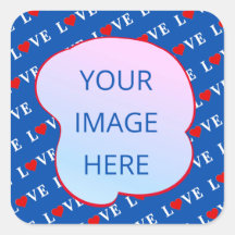 Corazón de amor azul de la marina