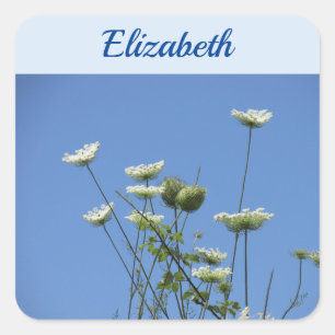 Pegatina Cuadrada Corfu Cream Wildflowers