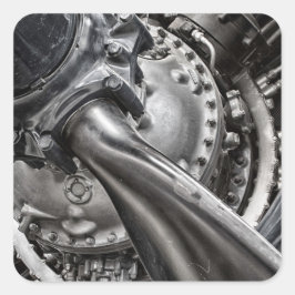 Pegatina Cuadrada Corsair