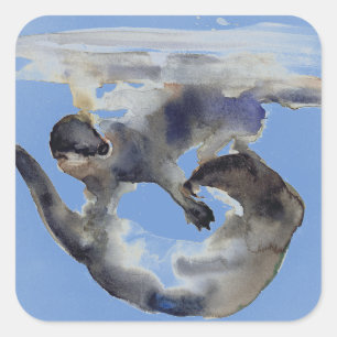 Pegatina Cuadrada Cortejo