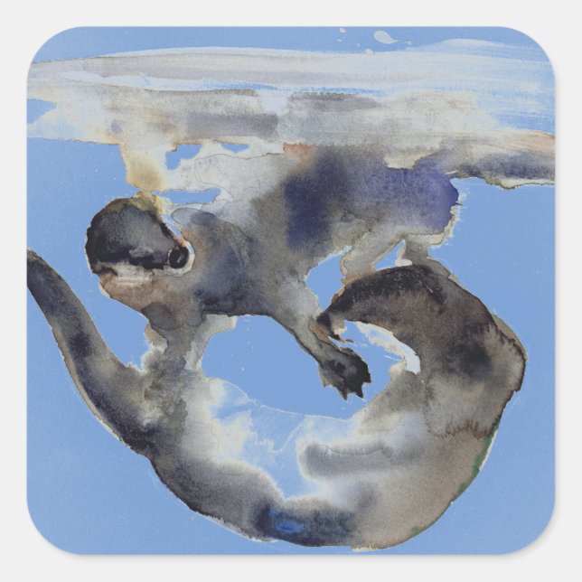 Pegatina Cuadrada Cortejo (Anverso)