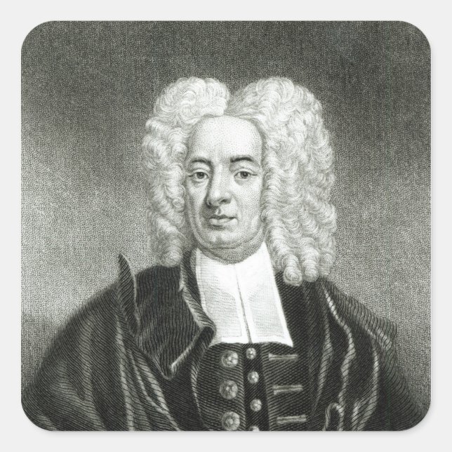 Pegatina Cuadrada Cotton Mather (Anverso)