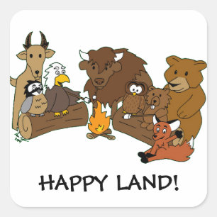 Pegatina Cuadrada Covey Logic Sticker