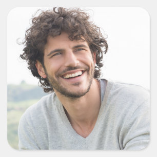 Pegatina Cuadrada Crea tu propia imagen personalizada