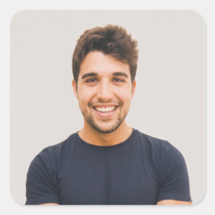 Pegatina Cuadrada Crea tu Propia Imagen Personalizada de Foto