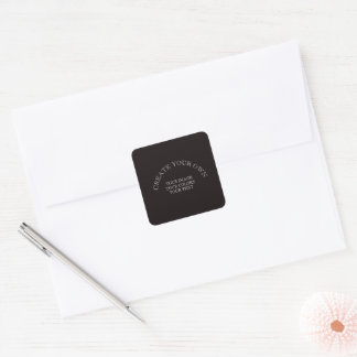 Pegatina Cuadrada Crea tu propio personalizado